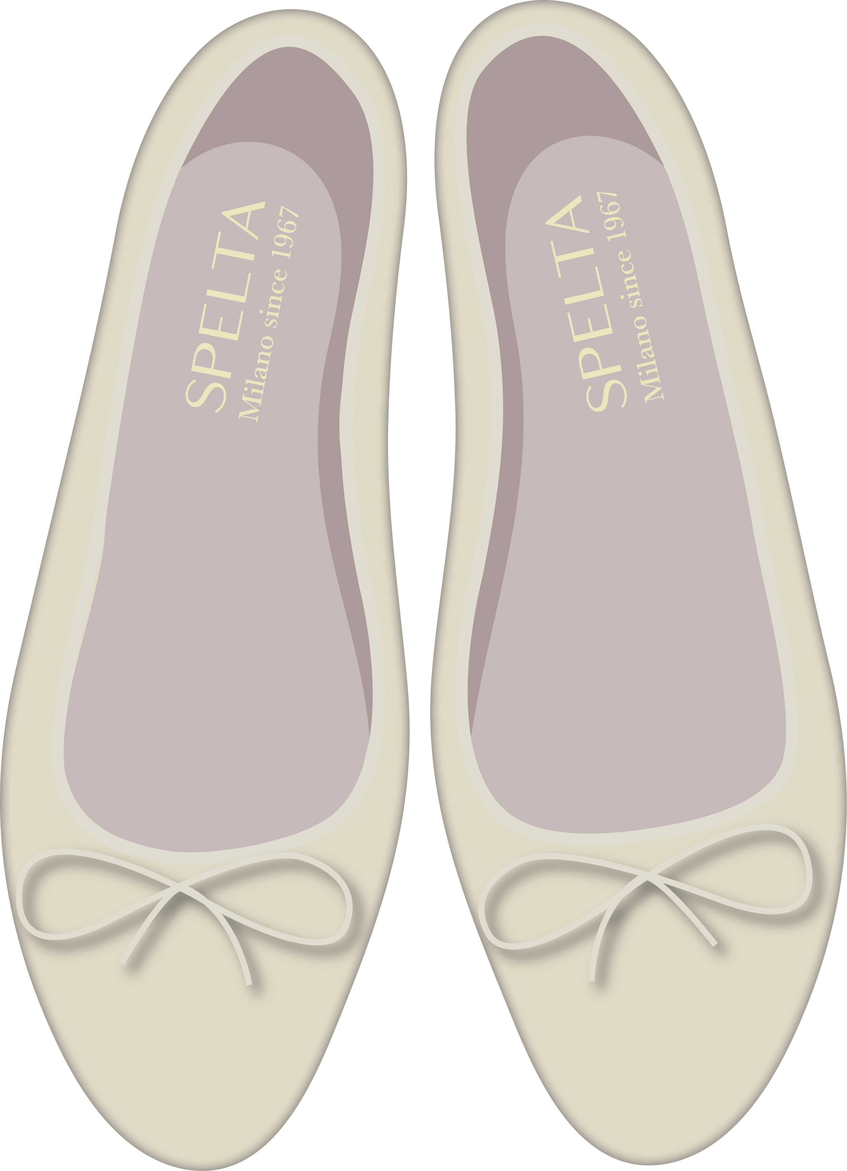 Ballet Flats - Nappa Platinum