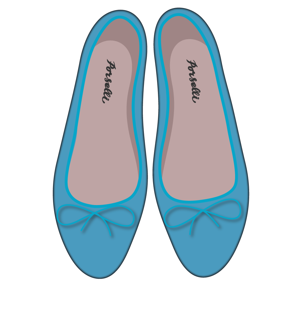 Ballerine DS Azzurro Cielo