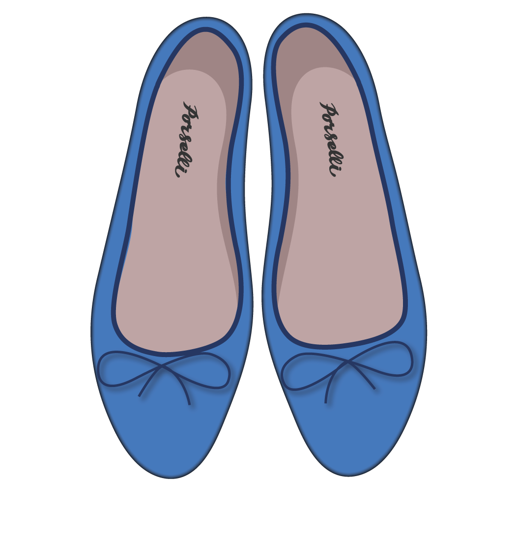 Ballerine DS Blu