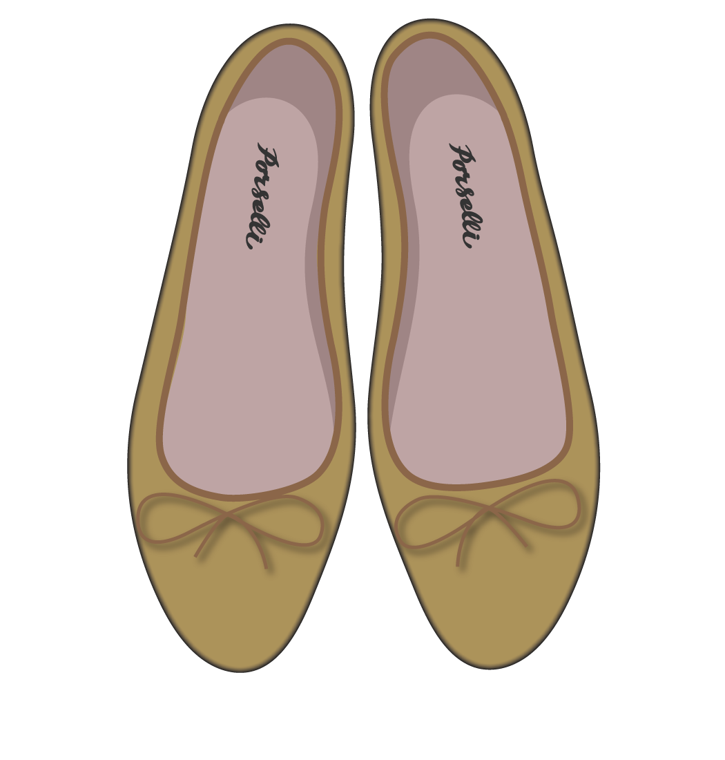 Ballerine DS Bronzo (Metallizzato)