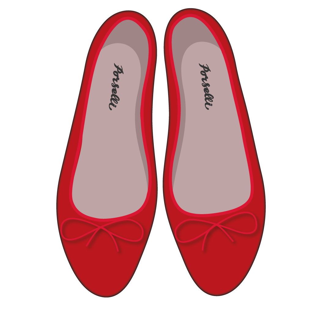 Ballerine DS Rosse