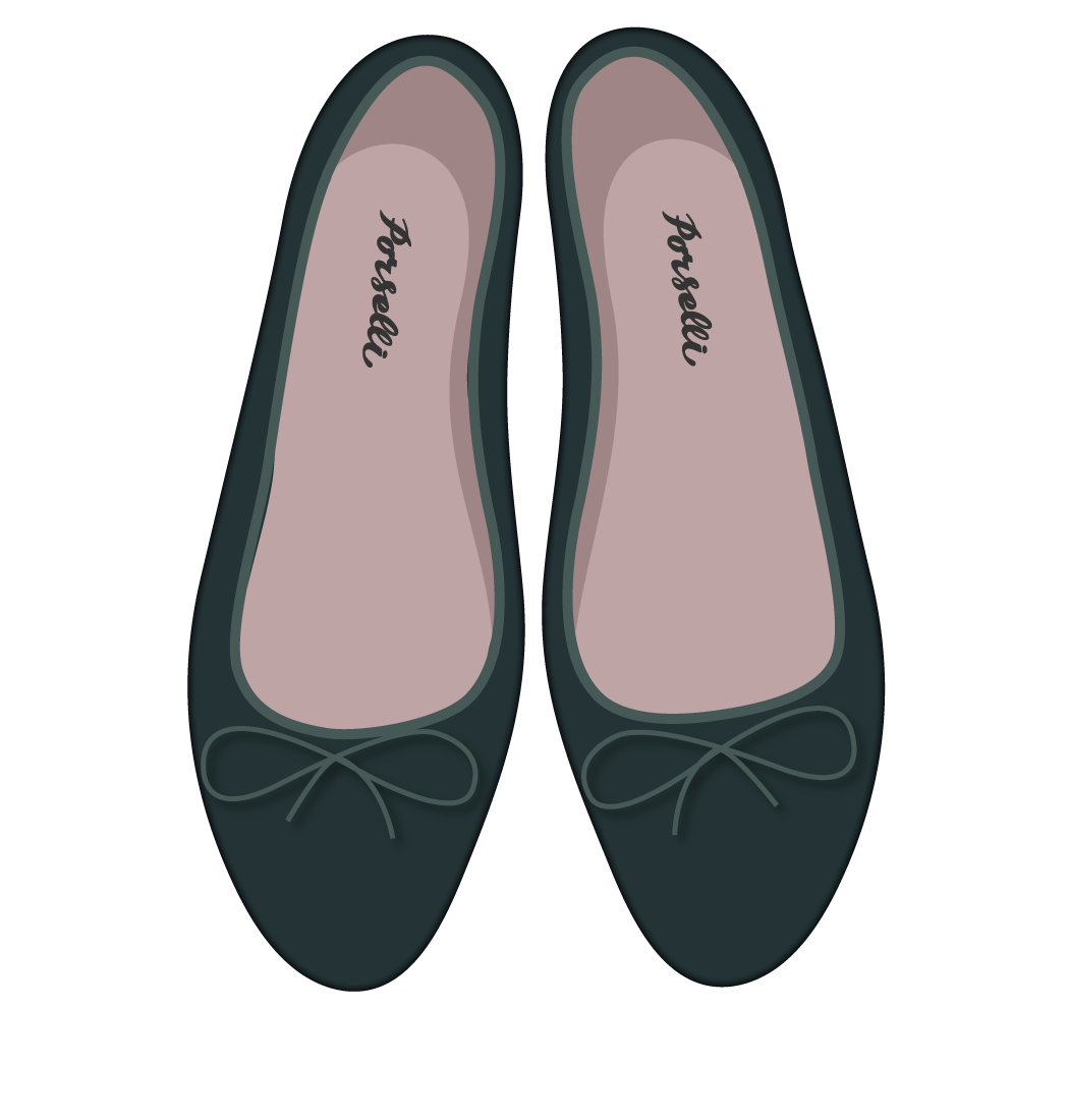 Ballerine DS Verde Scuro