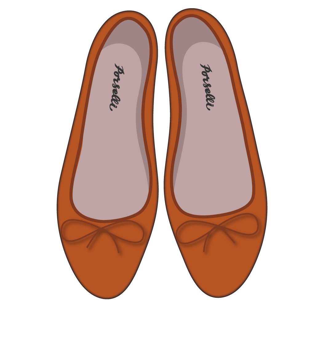 Ballet Flat Rust