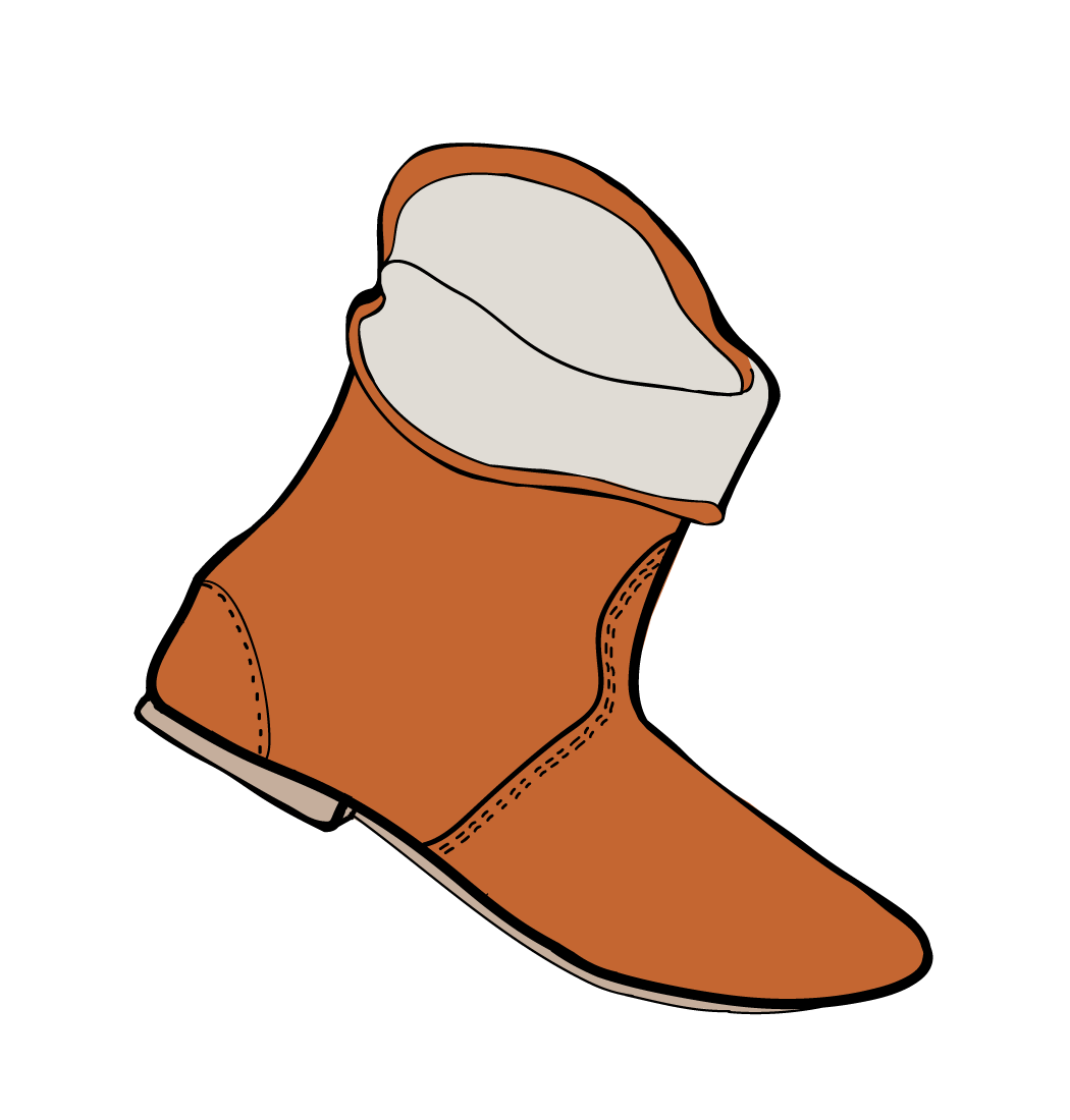 Оранжевые кожаные ботинки - Porselli Milano 24