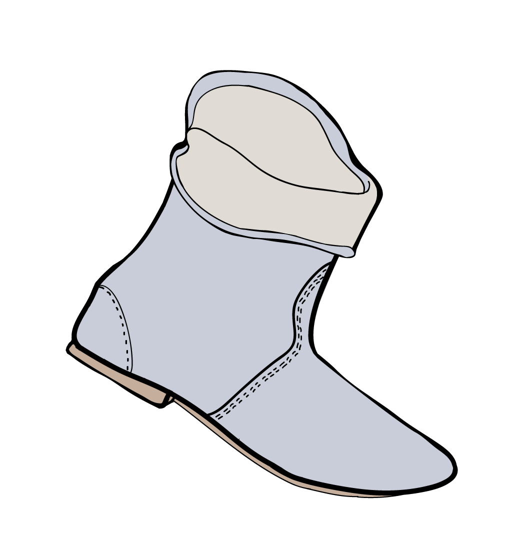 Silver Boots 16-Silver (Metallic)