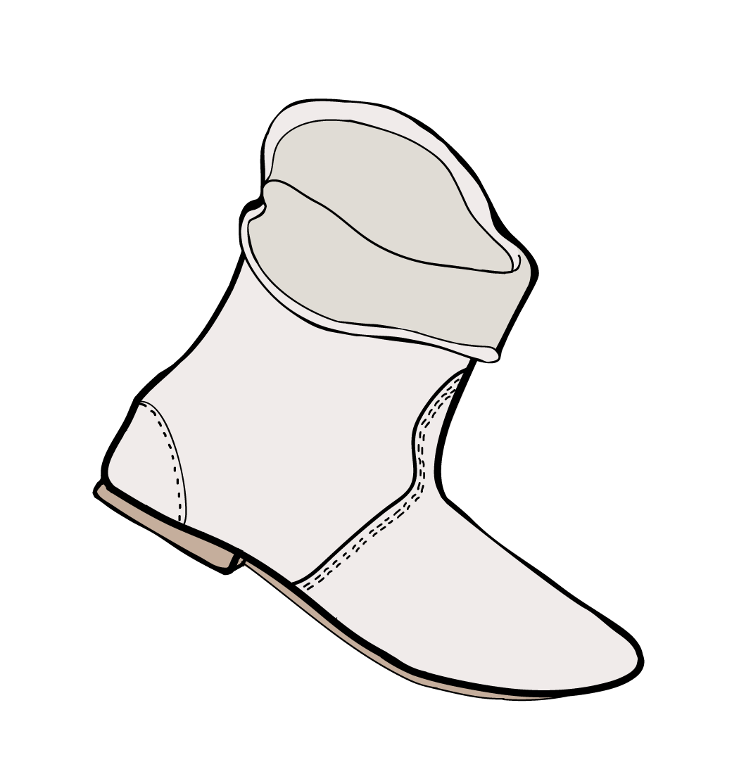 ブーツ ホワイトレザー 10-ホワイト