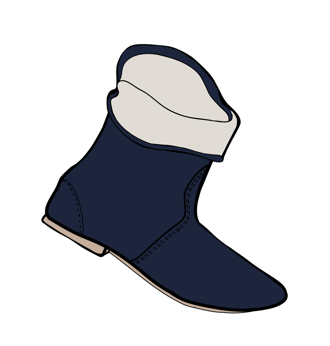 Stivaletto Blu scuro 03