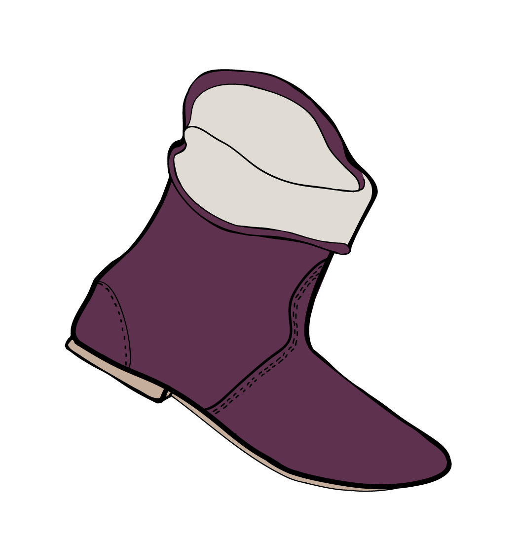 Stivaletto Bordeaux C05-Bordò (Suede)