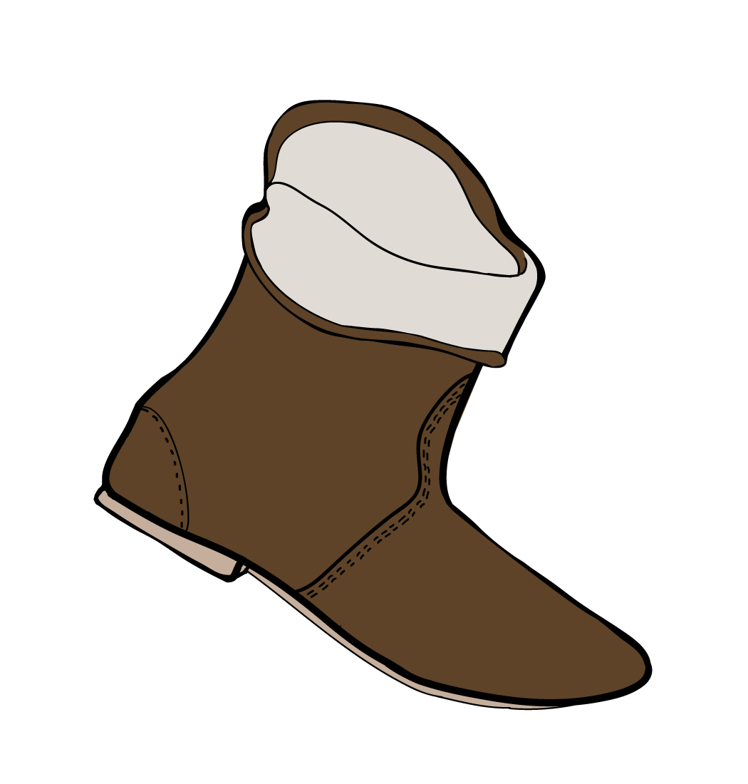 Brown Suede Boots C11