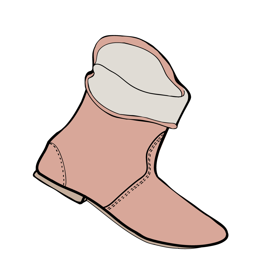 Stivaletto Rosa Scuro