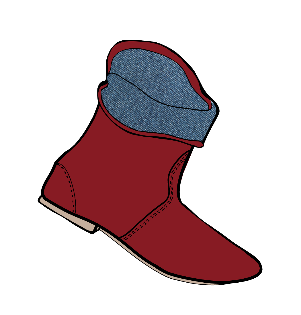 Stivaletto Rosso